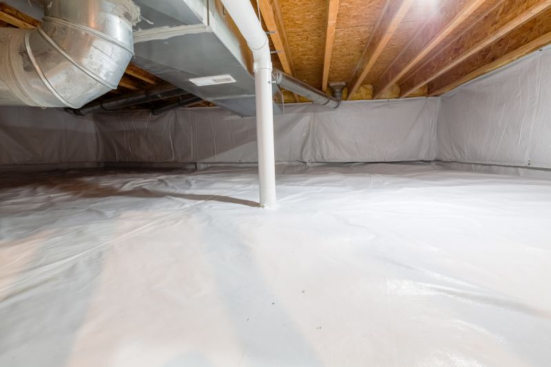 Insulated Crawlspace Interior